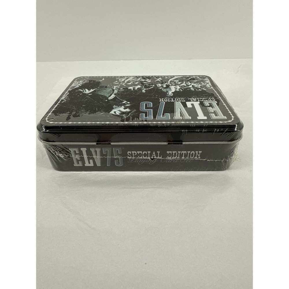 ELV75 Elvis Presley Special Edition Playing Card Set Tin NEW - Picture 4 of 7